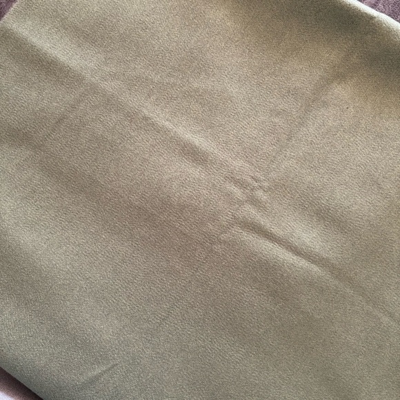 Mango Fringed Edge Long Scarf Oversized In Green NWT Bloggers’ Favorite! - Picture 11 of 11